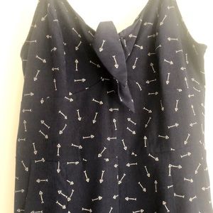 Cute blue patterned jumpsuit